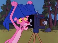 النمر الوردي في رحلة تصوير